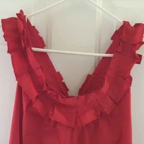 FEI COTTON RUFFLE BODICE SUNDRESS. 0 - Picture 3 of 6